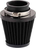 Mtsooning Motorcycle Air Filter Pod, 39mm Washable Universal Clamp-On Breathers, Cone Intake filter Replacement for ATV Dirt Pit Bike Go Kart Motorbike