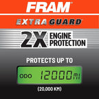 FRAM Extra Guard CA10677 Replacement Engine Air Filter for Select Lexus and Toyota Models, Provides Up to 12 Months or 12,000 Miles Filter Protection