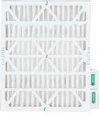 Glasfloss 20x25x4 MERV 10 (FPR 5-6) 4" Inch Pleated Air Filters Box of 3. Actual Size: 19-1/2 x 24-1/2 x 3-3/4