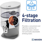 Nikken - PiMag Waterfall System - Advanced Ionic Filtration, Copper Particles, Chlorine & Lead Reduction, pH Balance, Fresh Drinking Water - 1 Unit