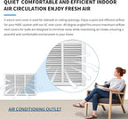 18x12 Return Air Grille(Duct Opening Size),Air Return Vent Cover,Flat Vent Cover,Rejillas De Aire Acondicionado Para Casa,Return Air Grilles,Outer Dimensions:19.75"Wx13.75"H(18"W x 12"H, Duct Opening)