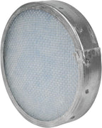 4" Inch Filter Replacement - Round Duct Filter System - G4 Class Filter and Mesh Screen - Dust Collection and Air Purification