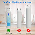 FPPWFU01 Water Filter Replacement for Frigidaire FPPWFU01 Water Filter, Compatible with PurePour PWF-1, PureAdvantage PurePour PWF-1 (2 PACK)