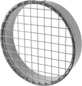 Repa Market Ø6 Inch Duct Cover – Galvanized Steel Round Duct Cap with Mesh Screen – HVAC Exhaust or Intake Vent – Exterior Pipe Air Outlet – Spiral Ventilation Ducting Metal End Plug