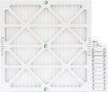 Glasfloss ZL 20x22x1 MERV 13 (FPR 10) Air Filters for AC and Furnace. Case of 12. Actual Size: 19-1/2 x 21-7/8 x 7/8