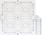 Glasfloss ZL 24x24x1 MERV 13 (FPR 10) Air Filters for AC and Furnace. Case of 12. Actual Size: 23-3/8 x 23-3/8 x 7/8