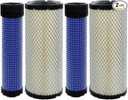 2pcs TA040-93230 TA040-93220 Filter Compatible with Kubota L2800DT/HST,L2900DT L3400DT/HST, L3800 2WD, L3010 2WD, L3240 2WD 4WD Replace 25-083-01-S 25 083 04-S