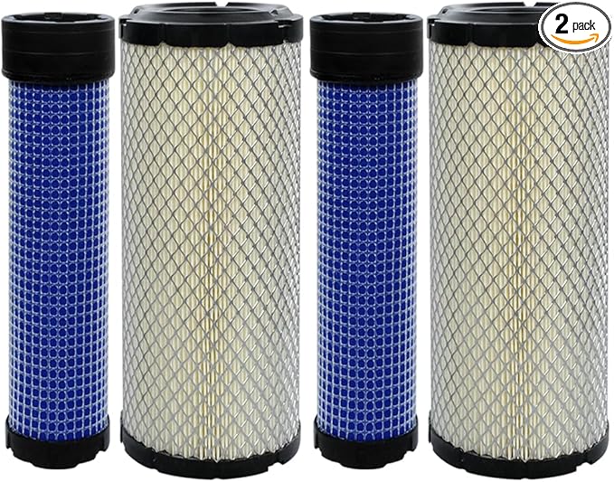 2pcs TA040-93230 TA040-93220 Filter Compatible with Kubota L2800DT/HST,L2900DT L3400DT/HST, L3800 2WD, L3010 2WD, L3240 2WD 4WD Replace 25-083-01-S 25 083 04-S