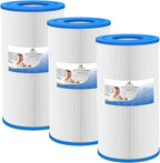Hot Tub Filter Replacement for Watkins 31489, 73250 Hot Spring Tri X/0969601/Unicel C-6430, 71825/Pleatco PWK30/Filbur FC-3915, 73178 Hot Spring Filters, 30 sq. ft.- 3 Pack