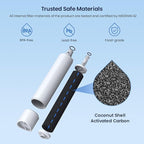 GLACIER FRESH Replacement for RPWFE, RPWF (Built-in CHIP) Refrigerator Water Filter, Compatible with GFE28GYNFS, GFE28GELDS, PFE28KELDS, PFE28KYNFS, GFD28GELDS, PWE23KELDS, PWE23KMKES, 1 Pack