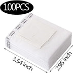 100PCS Portable Coffee Filter Paper Hanging Ear Drip Coffee Single Drinker Disposable Drip Coffee Filter Bags - Suitable for Home, Office, Travel and Camping