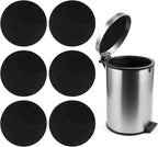 6 Pack Charcoal Filters for Compost Bucket, 7.25 in Round Compost Filters for Countertop Bin, Replacement Compost Bin Filter for Home Kitchen Compost Bins