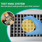 Mold Test Kit for Home -12 Simple Mold Test kit,Test HVAC System,Surfaces & Indoor Air Quality,DIY Mold Detector at Home,Includes Detailed Mold Identification Guide,air Tester