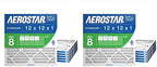 Aerostar 12x12x1 MERV 8 Air Filter,ACTUAL SIZE (11.75 x 11.75 x 0.75),HVAC,Air Conditioning & Furnace Filter Captures Dust,Lint & Pollen (MPR 600 / FPR 5),Made in USA,(Pack of 12)