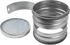 6" Inch Inline Round Duct Filter - G4 Class Filter with Mesh Screen - Dust Collection and Air Purification - Rigid or Flexible Vent Hose Filter