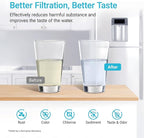AQUA CREST LT1000PC ADQ747935 MDJ64844601 NSF Certified Refrigerator Water Filter, Replacement for LG® LT1000P®, LT1000PCS, ADQ74793501, ADQ74793502, Kenmore 469980, 9980, Pack of 2