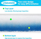 6 Pack Compatible Replacement Filters for Bettervent Indoor Dryer Vent Double Layer Design Pre-cut