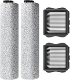 Roller Brush Filter Replacement，Compatible For Tineco，1.0 Cordless Wet Dry Vacuum Floor Scrubber Cleaner Parts