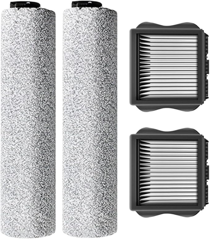 Roller Brush Filter Replacement，Compatible For Tineco，1.0 Cordless Wet Dry Vacuum Floor Scrubber Cleaner Parts,Vacuum Cleaner Accessories