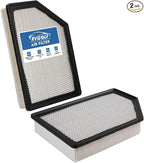 2PCS Engine Air Filter Fit for 2020-2025 2026 Chevrolet Silverado 2500HD/3500HD＆GMC Sierra 2500 HD/3500 HD 6.6L Duramax (Diesel Engine ONLY) Air Filter Replacement Engine Filter #84554703
