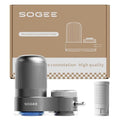 Faucet Water Filter, NSF 42 Certified Sink Water Filter with Blue Light, Remove Chlorine,Odor & Heavy Metals, Fits 15/16“, 13/15”, 3/4" Kitchen Faucets, Filters 100+ Gallons,1* Filter, LJ203
