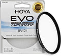 Hoya EVO Antistatic 52mm UV Filter — Camera Filters with 16-Layer SMC Coating, 3mm Thick, Optical Glass for Superior Resolution - Dust, Stain & Scratch-Resistant for Clear and Distortion-Free Images