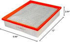 FRAM Extra Guard CA10228 Replacement Engine Air Filter for Select Dodge Nitro and Jeep Liberty Model Years, Provides Up to 12 Months or 12,000 Miles Filter Protection (Pack of 2)