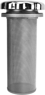 Hydraulic Air Filter EF8 120, Stainless Steel Oil Tank Air Cleaner, Precise Efficient Filtration with Detachable Design, Breather Filter for Chemical Automotive Mining Me