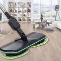 Cordless Electric Mop, 35dB Quiet Floor Cleaner with Dual Motor, Lightweight Spin Scrubber for Hardwood Tile Marble, Adjustable Handle, Rechargeable Polisher, Washable Pads，8 PCS Cleaning Cloths