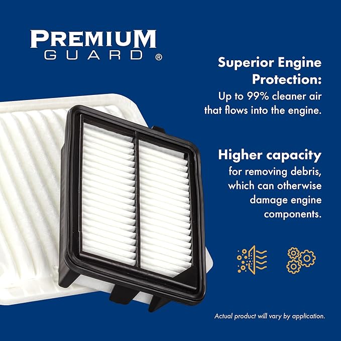 PG Engine Air Filter PA5800 | Fits 2006-2009 Pontiac Solstice, 2007-2010 Saturn Sky, 2012 Fisker Karma