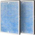 2-PACK MSA3/MSA3S Replacement Air Filter: Compatible with Membrane Solutions MSA3 MSA3S Air Purifier - Fights Fine Dust, Pet Dander & Smoke | 6-Month Supply