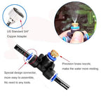 iRuiZhe Misting Cooling System Kit 75.5FT(23M) Misting Line DIY Outdoor Mist Cooling Kit+36 Brass Nozzles Garden Misting Irrigation System for Lawn Patio Garden Greenhouse