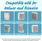 Breathe Naturally - Hapf600 HEPA Carbon Filter Replacement for Holmes Air Purifiers - High Efficiency Carbon Air Cleaner Filters - Compatible with Holmes HAPF600 Series - (10 Pack Carbon Filter C)