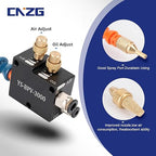 Coolant Mister for Milling Machine,Mist Coolant System with Magnet Base, CNC Lubrication Spray Pump Mini Mill for Metal Nozzle Lathe Hose Keep Cutting Tools Cool