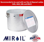 MirOil B6PS EZ Flow Deep Fryer Oil Filter Bag w/Frame – Reusable Grease Fryer Strainer to Extend Oil Life & Maintain Food Quality – Handles Kitchen Hot or Cold Liquid – Deep Fryer Filter for Cooking