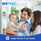 ICEPURE Replacement for Whirlpool AIR1 Refrigerator Air Filter, Compatible with W10311524, 2319308, W10335147, 1876318, FreshFlow Air Filter, AP4538127, AH2580853, EA2580853, PS2580853, 3PACK