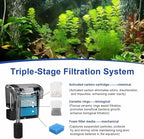 Aquarium Media Maintenance Kit Replacement for Fluval AC30 Power Filter, Three-Stage Filter Media Kit, Includes Replacement Bio Foam, Activated Carbon & Ceramic Rings, for 10-to-30 Gallon Aquariums