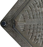 Corner Sink Drain Basket - Magnetic Food Waste Draining Catcher for Rinsing | High-Grade Mesh with Powerful Suction, Triangular Scrap Trap, Basin Cleanup Tools for Washing, Straining, Sorting and Peel