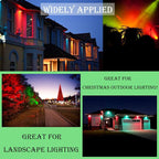 Sakolla 10Pcs Christmas Gel Filter, Red & Green Transparent Film 8.5 x 11 Inches Colored Overlays Correction Lighting Gels Plastic Sheets for Christmas Outdoor Landscape, Reading