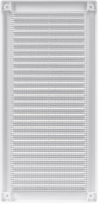 Vent Systems 4" x 11" Inch (Opening Dimensions) - Pack of 2 - Plastic White Soffit Vent Cover - Flat Rectangular Air Vent Grille - Air Vent Deflector - HVAC 6" x 12" Inch (Overall Dimensions)