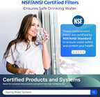 iSpring F19K75 NSF Certified 2-Year Replacement Filter Set for 6-Stage Reverse Osmosis Systems, Alkaline Mineral Filter, 19-Count, Long-Lasting Purification
