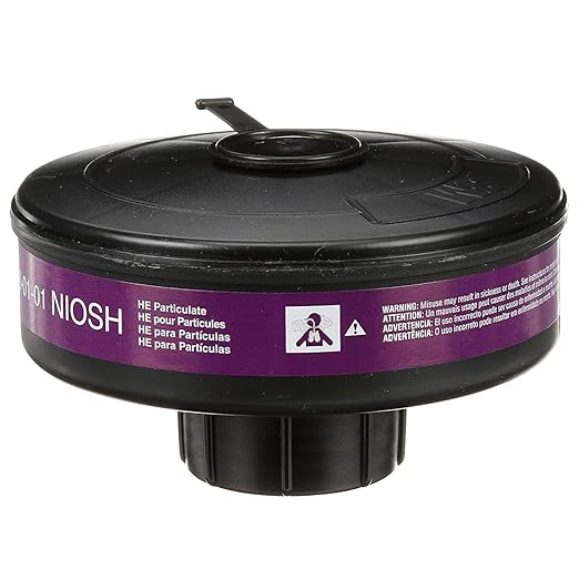 3M 50051138720037 Power Flow 450-01-01R20 High Efficiency SP3 Particulate Filter System Component, Black (Pack of 20)