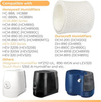 ANTOBLE 4 Pack HC-888 HC-888N Humidifier Wicking Filters Replacements for Honeywell HC888 HCM-890 HEV-320 Series & Duracraft D88 DCM-200 DH-890 Humidifier Filter C