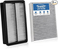 Engine+Cabin Air Filters Fit 2020 2021 2022 2023 2024 2025 2026 Hyundai Palisade 3.8L Gas Engine Air Filter Replacement AC Filter Automotive Accessories CA11943 97133-S8000 HAC-46207LB