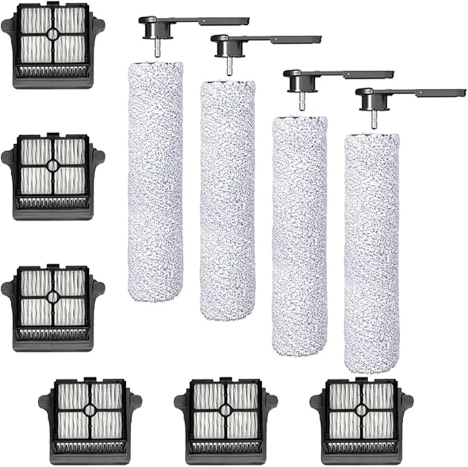 Roller ，Compatible For Tineco， Floor One SWITCH S7/S7 SWITCH Wet Dry Vacuum Cleaner Accessories Spare Parts Roller Brush Filters(G)