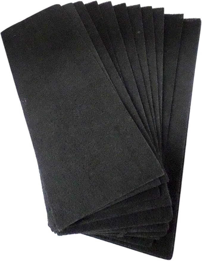 Replacement Activated Carbon Filters Fresh Air Filter Sheet 4" x 12" fits Furnace Floor Register Vent Vent Heat Air Filter Prevent dust and debris from entering(18) slice
