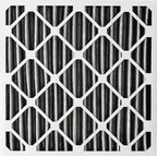 Nordic Pure 25x25x2 (Actual Size: 24 1/2 x 24 1/2 x 1 3/4) Furnace Air Filters MERV 12 Pleated Plus Carbon 3 Pack