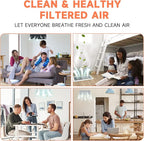 4 x 12 Inch Air Vent Filter for Home Ceiling Thin, ULTRA GREEN Floor Filters Replacement for Register Work in Indoor Home Air Purifier, Air Conditioner 4" x 12" 12-Pack (White)