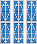 PUREBURG AFS-1B-OF JT9-708731 Replacement Electrostatic Outer Air Filter Compatible with JET AFS-1000B & AFS-1000C Air Filtration Systems,6-Pack