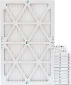 Glasfloss ZL 14x30x1 MERV 13 (FPR 10) Air Filters for AC and Furnace. Case of 12. Actual Size: 13-5/8 x 29-5/8 x 7/8